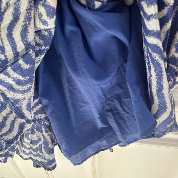 H&M Blue Dress with White Accents - Picture 5 of 9